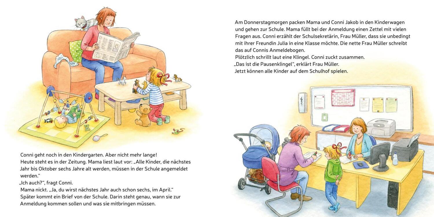 Bild: 9783551083913 | LESEMAUS 101: Conni kommt in die Schule | Liane Schneider | Buch