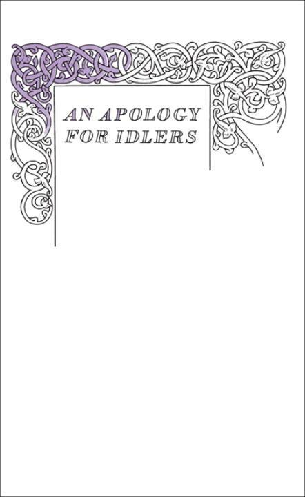 Cover: 9780141043968 | An Apology for Idlers | Robert Louis Stevenson | Taschenbuch | 128 S.