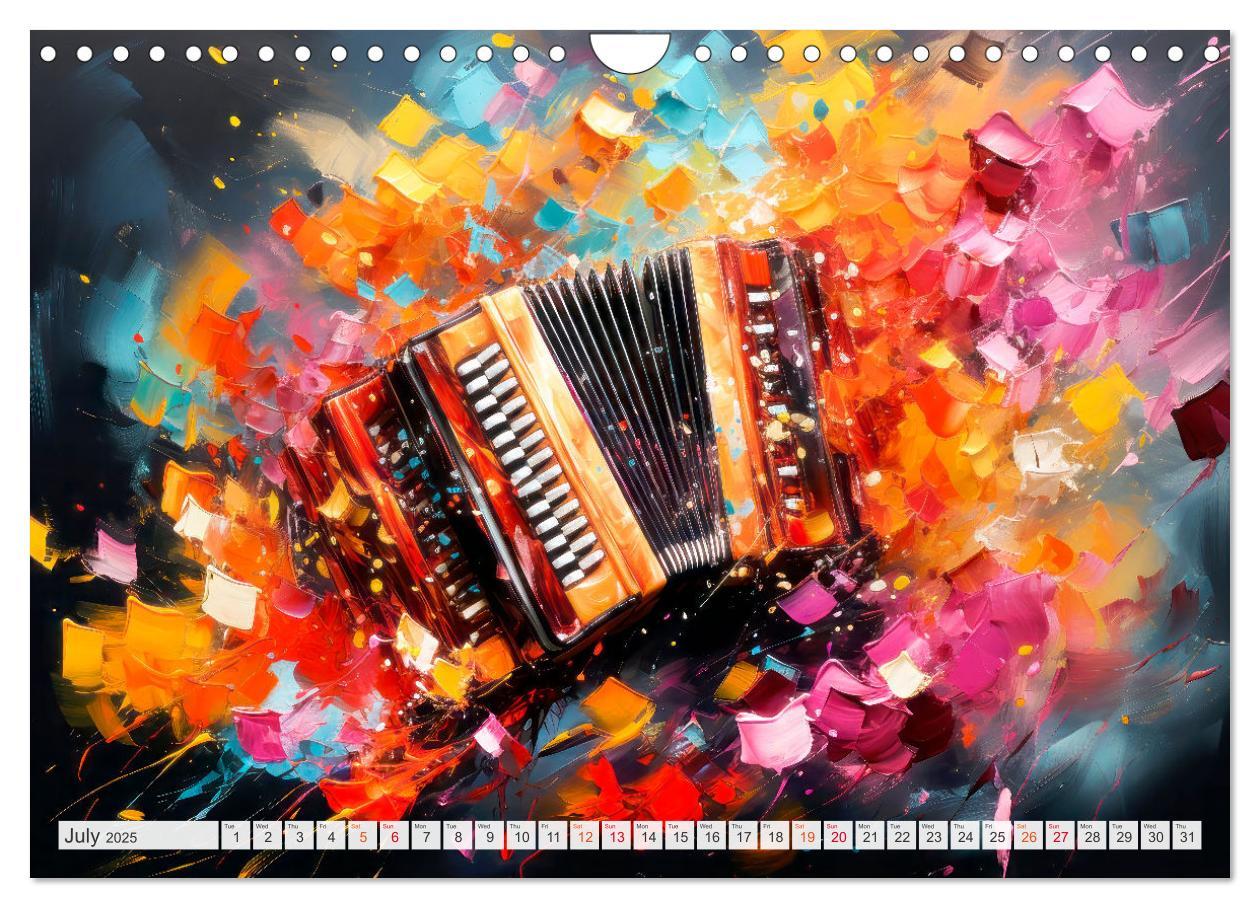 Bild: 9781325999873 | Musical Instruments CHARMING MODERN PRESENTATION (Wall Calendar...