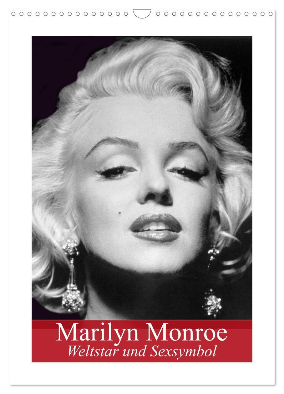 Cover: 9783457037126 | Marilyn Monroe. Weltstar und Sexsymbol (Wandkalender 2025 DIN A3...