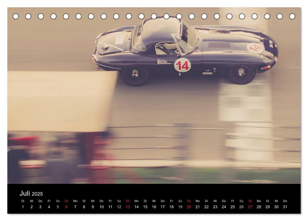 Bild: 9783435643134 | Vintage Racing, historischer Motorsport (Tischkalender 2025 DIN A5...