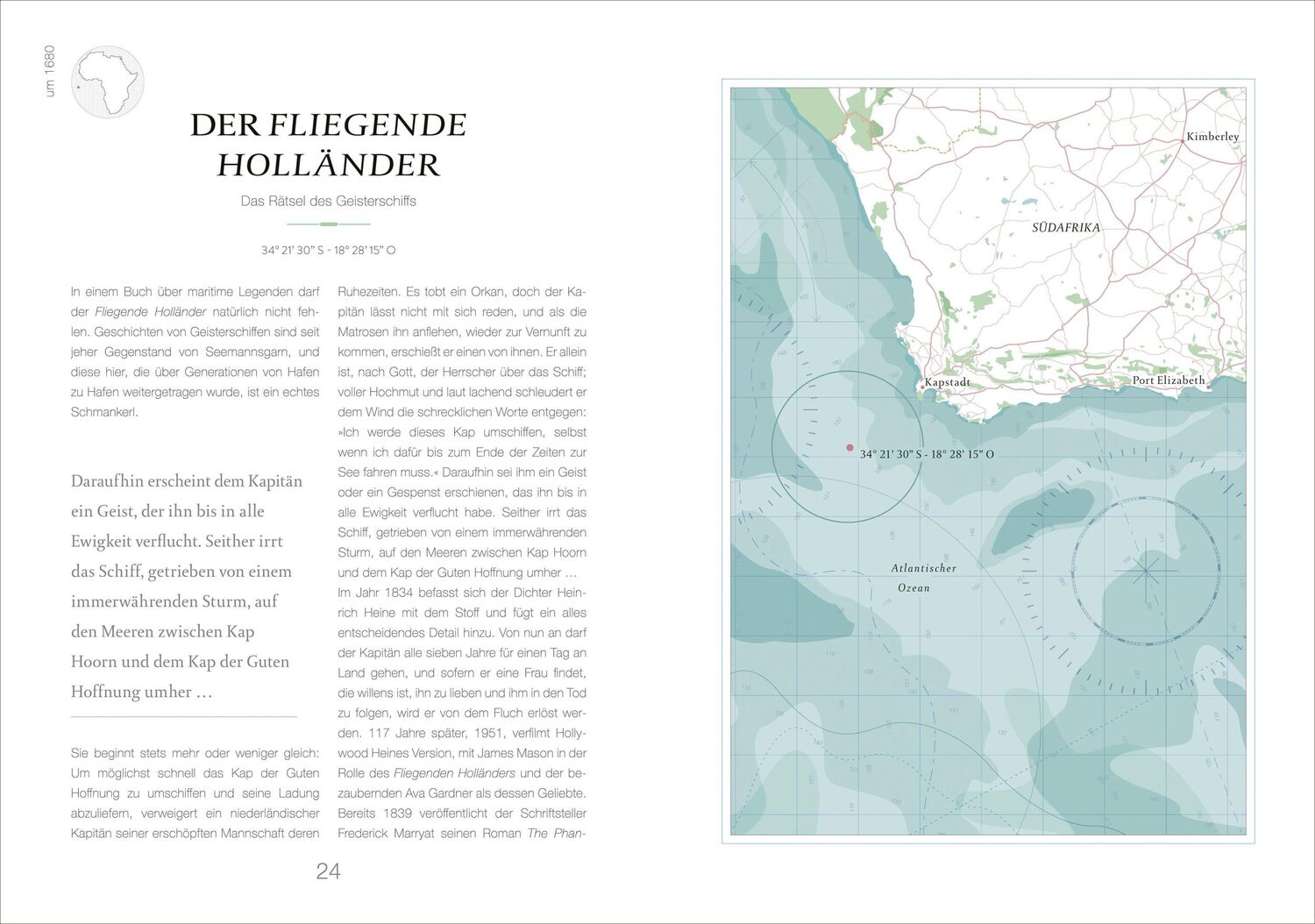 Bild: 9783832169015 | Atlas der maritimen Geschichten und Legenden | Cyril Hofstein | Buch