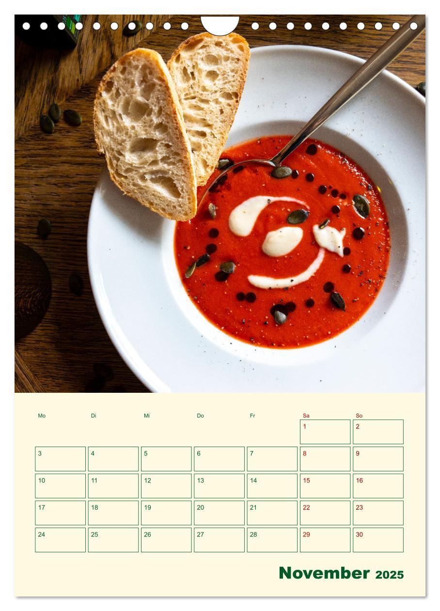 Bild: 9783435853489 | Vegetarische Vier Jahreszeiten (Wandkalender 2025 DIN A4 hoch),...