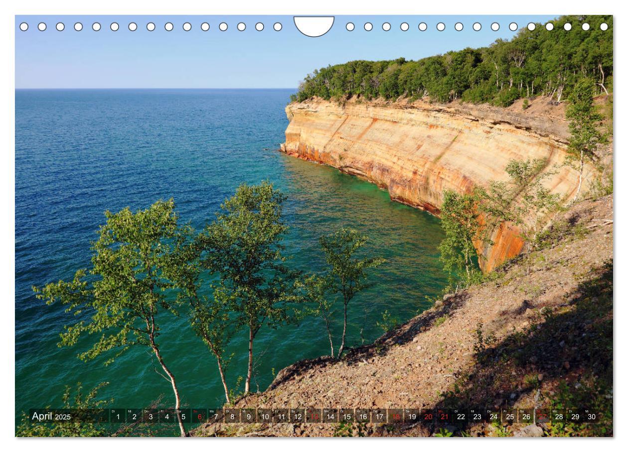 Bild: 9783435166510 | Great Lakes - Die großen Seen (Wandkalender 2025 DIN A4 quer),...