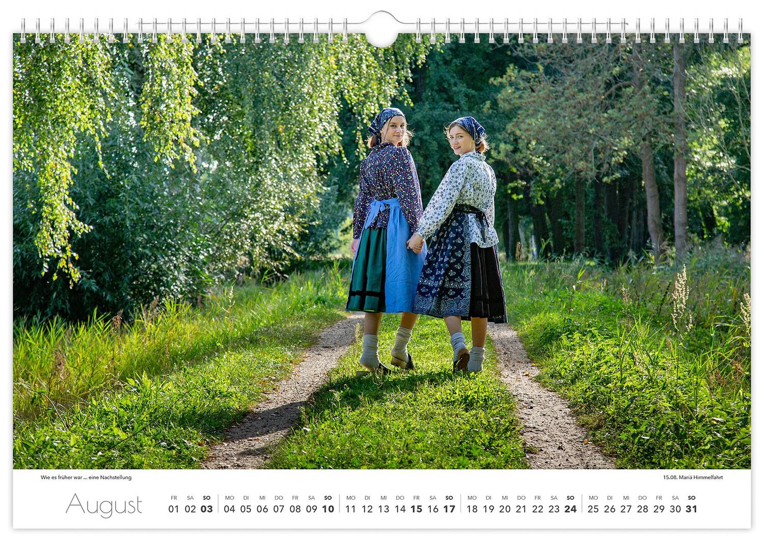 Bild: 9783910680562 | Kalender Spreewald 2025 | Peter Becker 45 x 30 cm weißes Kalendarium