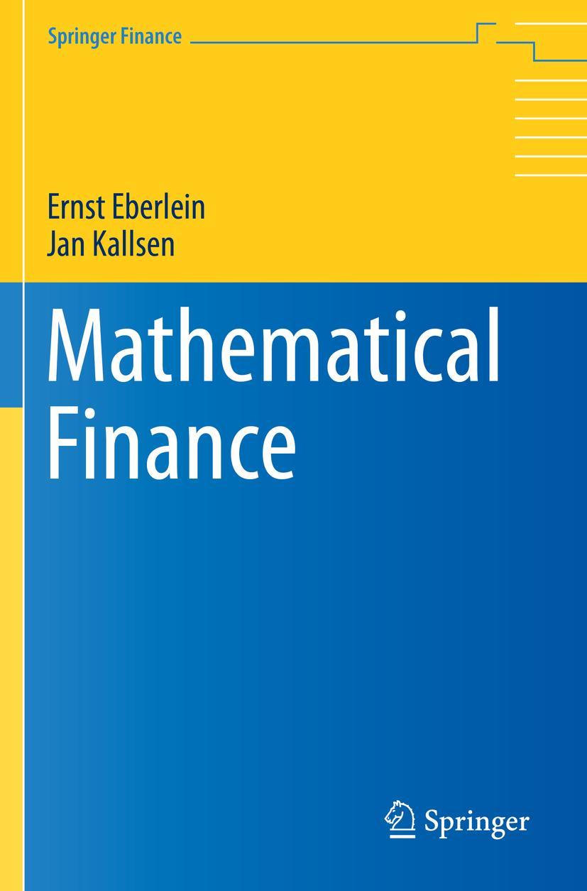 Cover: 9783030261085 | Mathematical Finance | Jan Kallsen (u. a.) | Taschenbuch | xvii | 2020