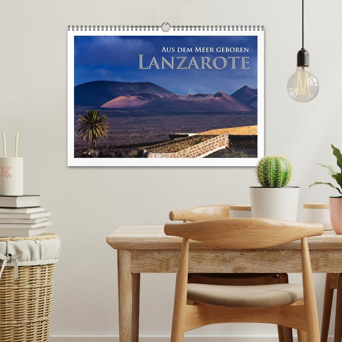 Bild: 9783435708437 | Aus dem Meer geboren - Lanzarote (Wandkalender 2025 DIN A3 quer),...