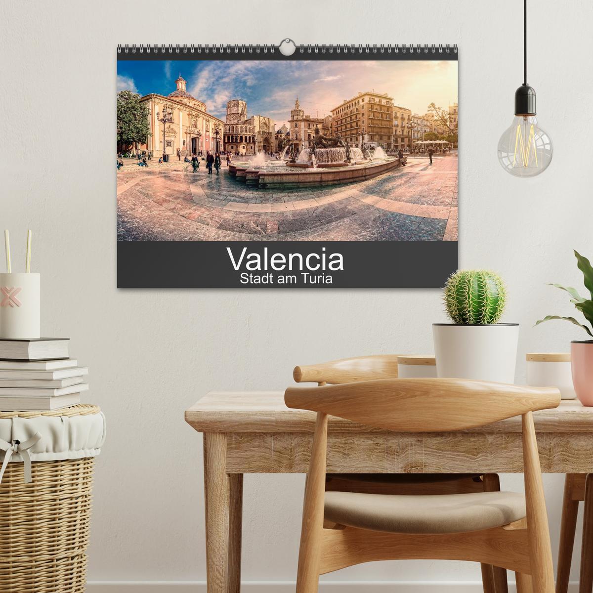 Bild: 9783435439195 | Valencia - Stadt am Turia (Wandkalender 2025 DIN A3 quer), CALVENDO...