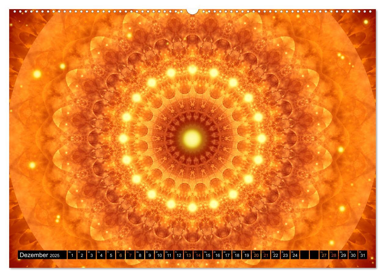 Bild: 9783435410743 | Energie - Mandalas in orange (hochwertiger Premium Wandkalender...