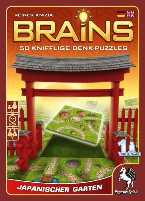 Cover: 4250231705267 | Brains - Japanischer Garten | 50 knifflige Denk-Puzzles | Knizia