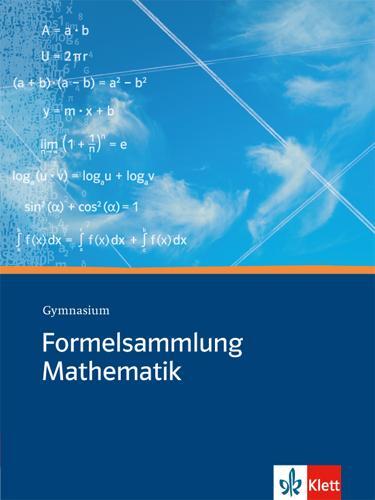 Cover: 9783127185102 | Formelsammlung Mathematik. Gymnasium | Sekundarstufe I und II | Buch