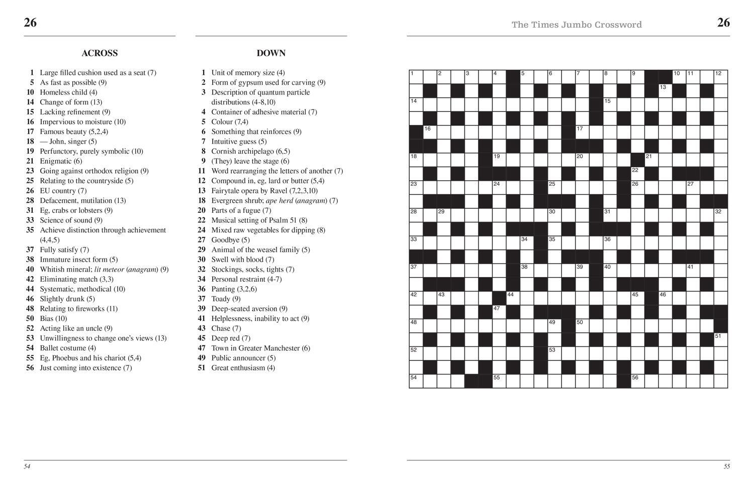 Bild: 9780008538019 | The Times Jumbo Crossword Book 18 | John Grimshaw | Taschenbuch | 2023