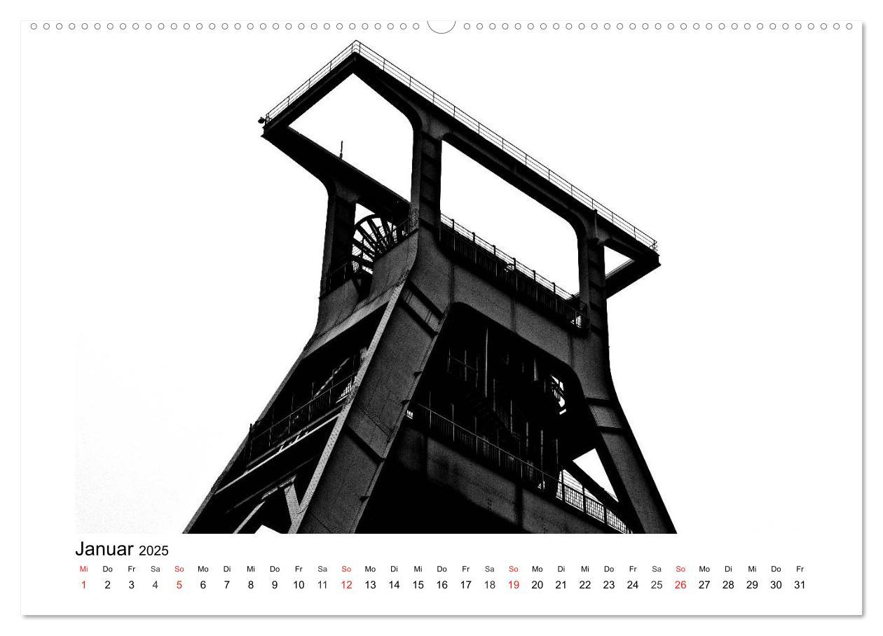 Bild: 9783435469574 | Bochum Black and White (hochwertiger Premium Wandkalender 2025 DIN...