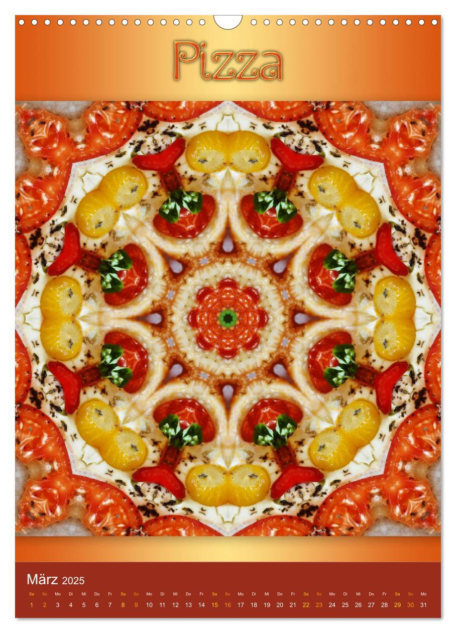 Bild: 9783435995837 | Kulinarische Mandalas (Wandkalender 2025 DIN A3 hoch), CALVENDO...