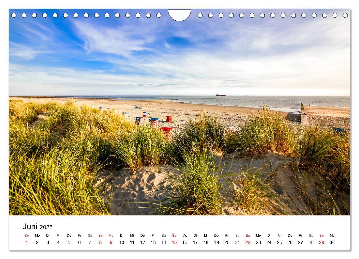 Bild: 9783435495023 | Borkum - Inselblicke (Wandkalender 2025 DIN A4 quer), CALVENDO...