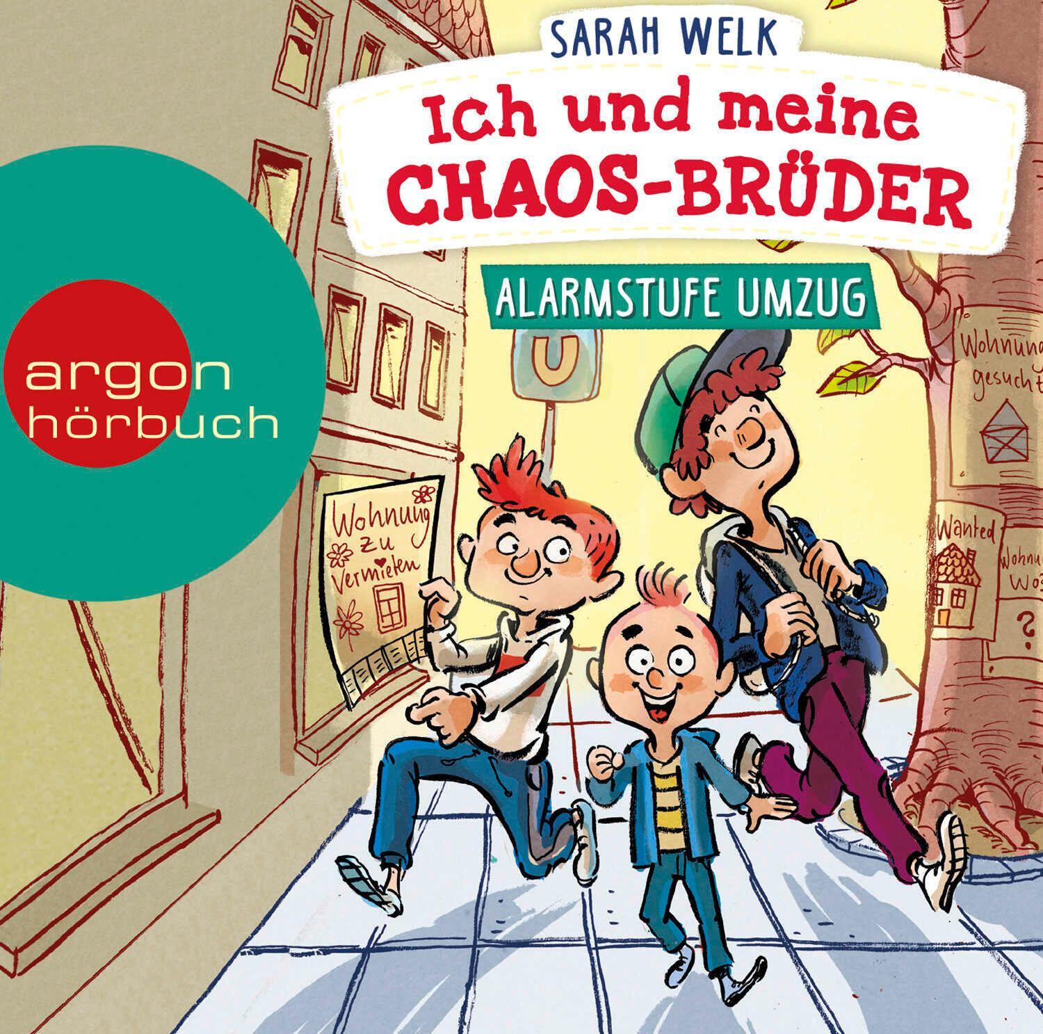 Cover: 9783839842218 | Ich und meine Chaos-Brüder - Alarmstufe Umzug | Sarah Welk | Audio-CD