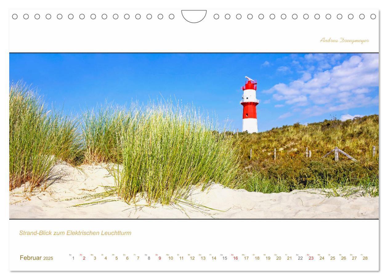 Bild: 9783435259441 | Borkum Inselpanorama (Wandkalender 2025 DIN A4 quer), CALVENDO...