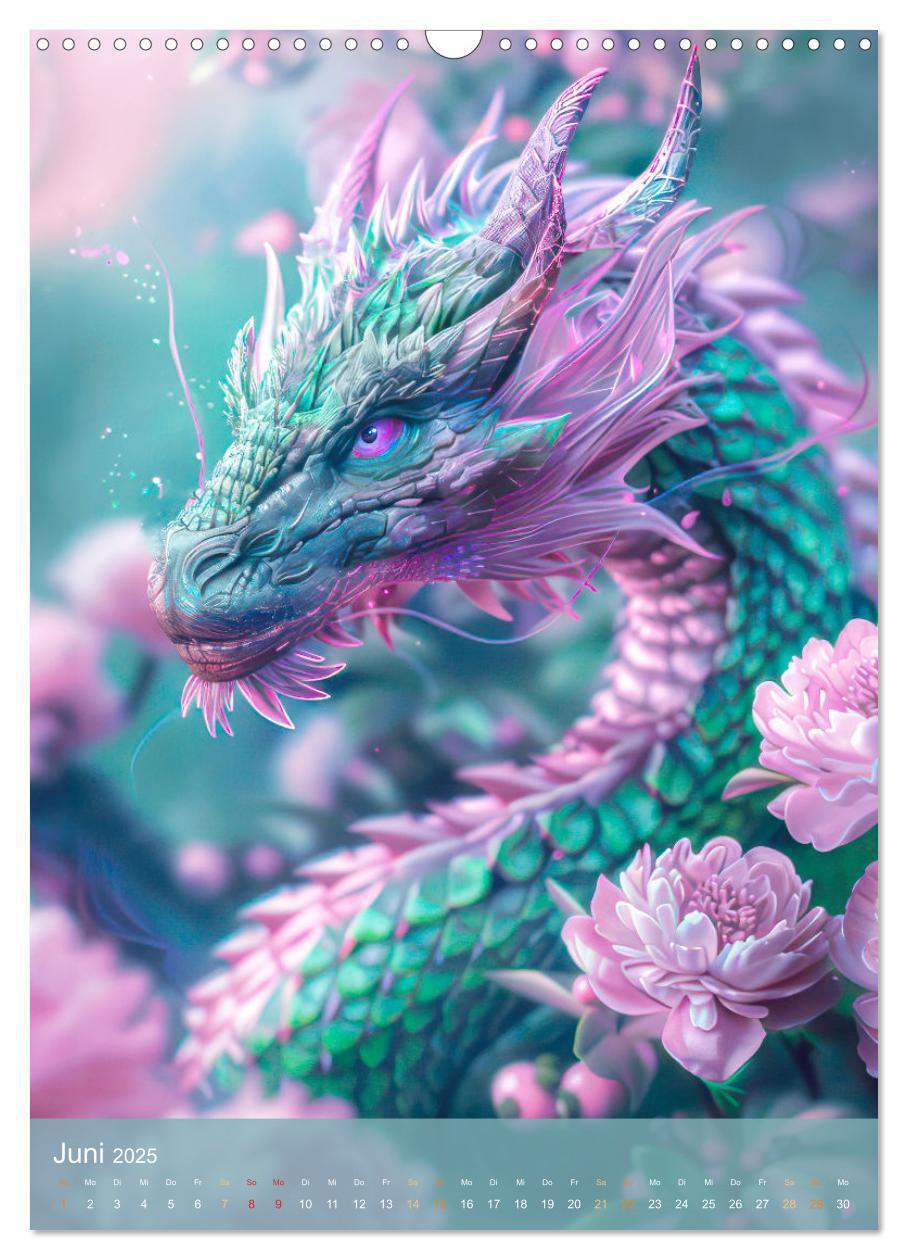 Bild: 9783457071021 | Drachen - Im Fantasieland gesichtet (Wandkalender 2025 DIN A3...