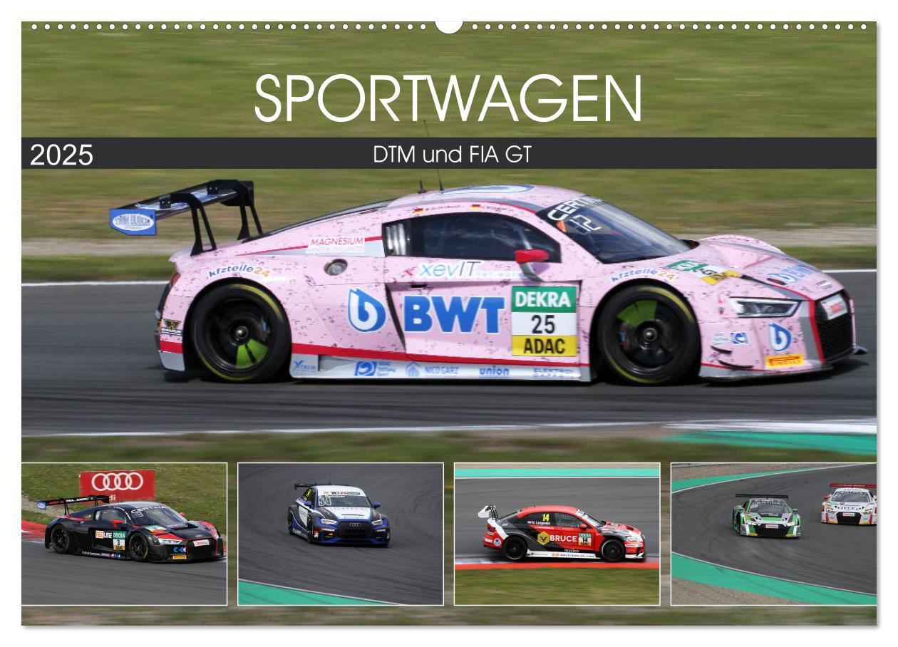 Cover: 9783435718634 | SPORTWAGEN DTM und FIA GT (Wandkalender 2025 DIN A2 quer), CALVENDO...