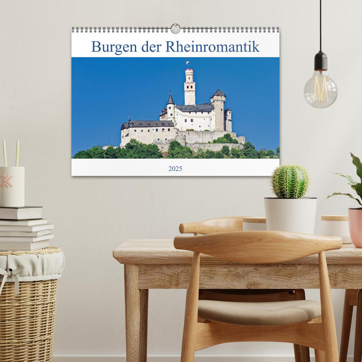 Bild: 9783435362066 | Burgen der Rheinromantik (Wandkalender 2025 DIN A3 quer), CALVENDO...