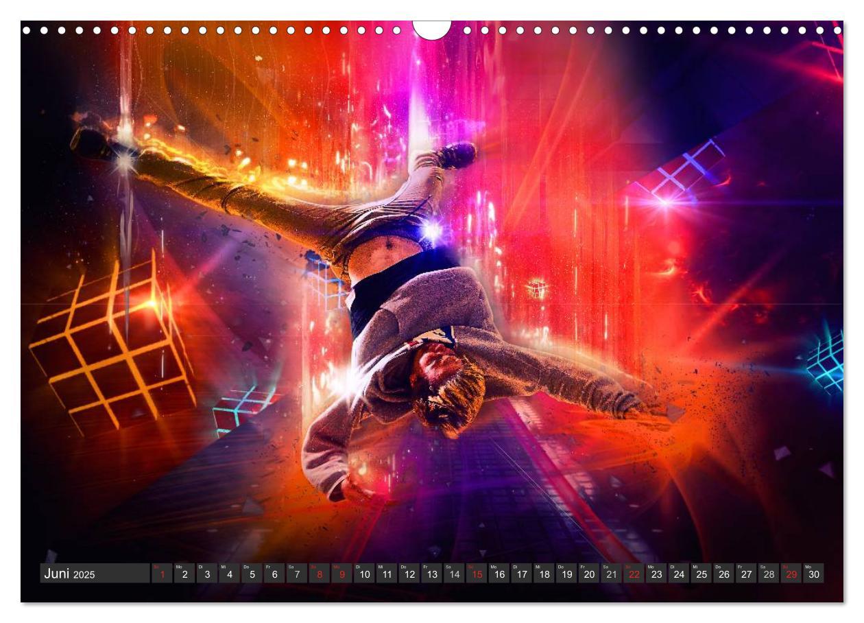 Bild: 9783435607303 | Break Dance (Wandkalender 2025 DIN A3 quer), CALVENDO Monatskalender