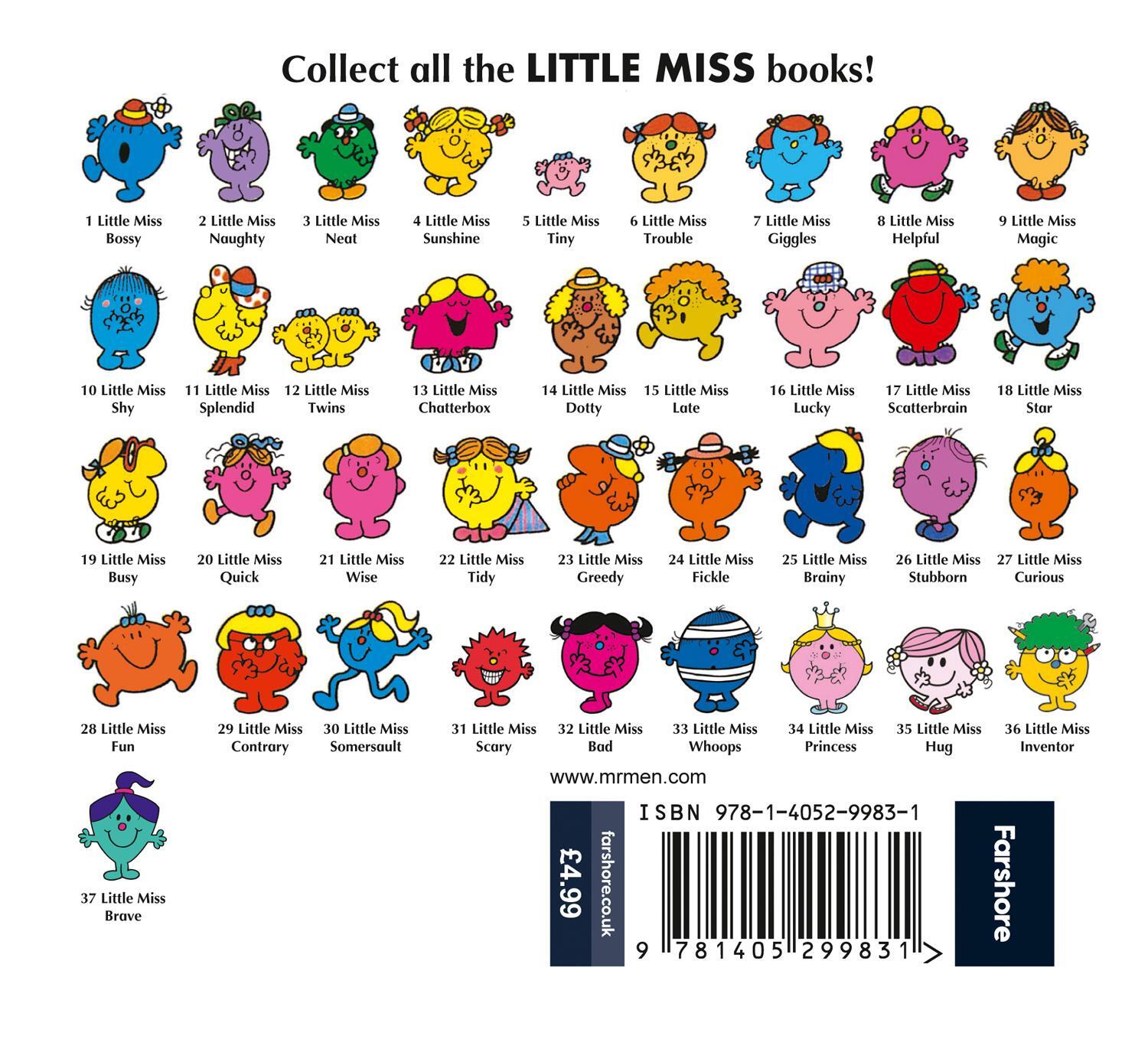 Rückseite: 9781405299831 | Little Miss Brave | Adam Hargreaves | Taschenbuch | Englisch | 2021