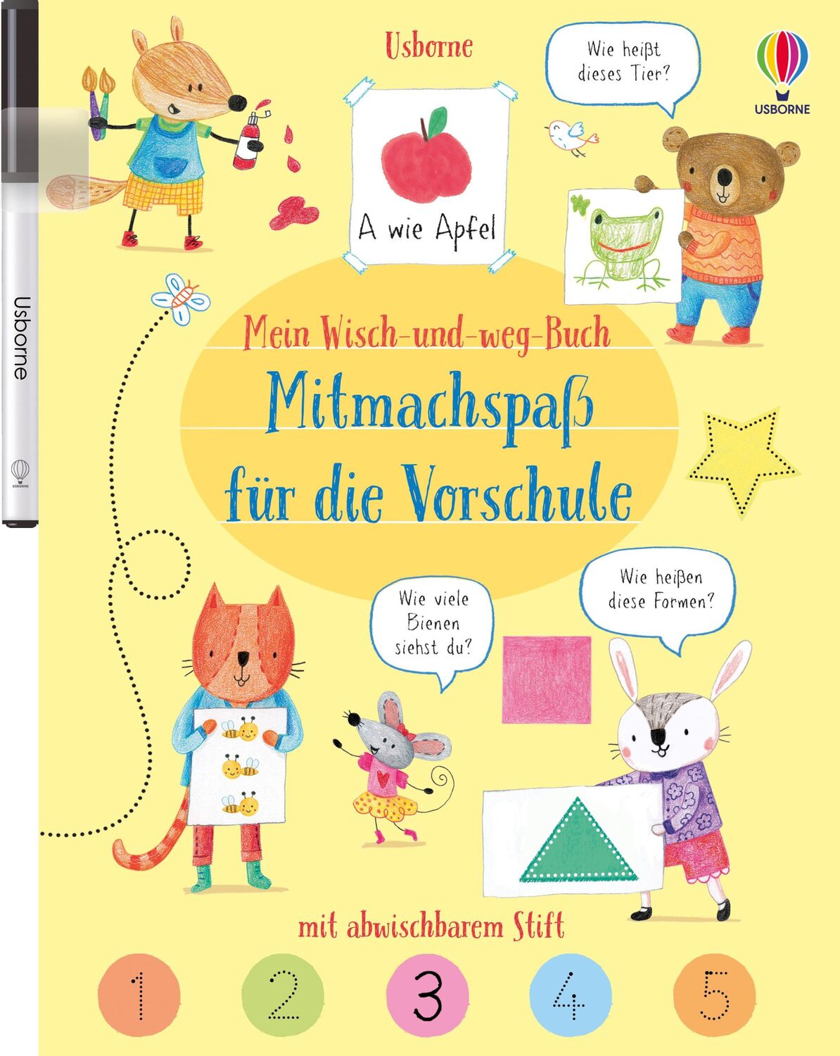 Cover: 9781789414844 | Mein Wisch-und-weg-Buch: Mitmachspaß für die Vorschule | Taschenbuch