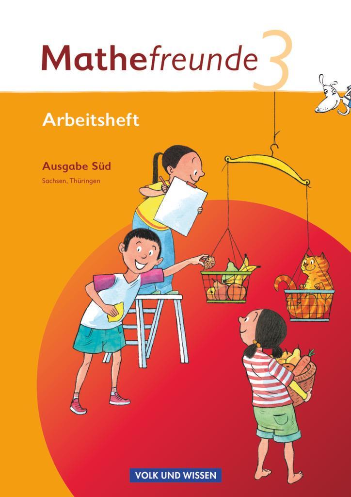 Cover: 9783060826780 | Mathefreunde 3. Schuljahr. Arbeitsheft mit Lernstandssteiten. Süd