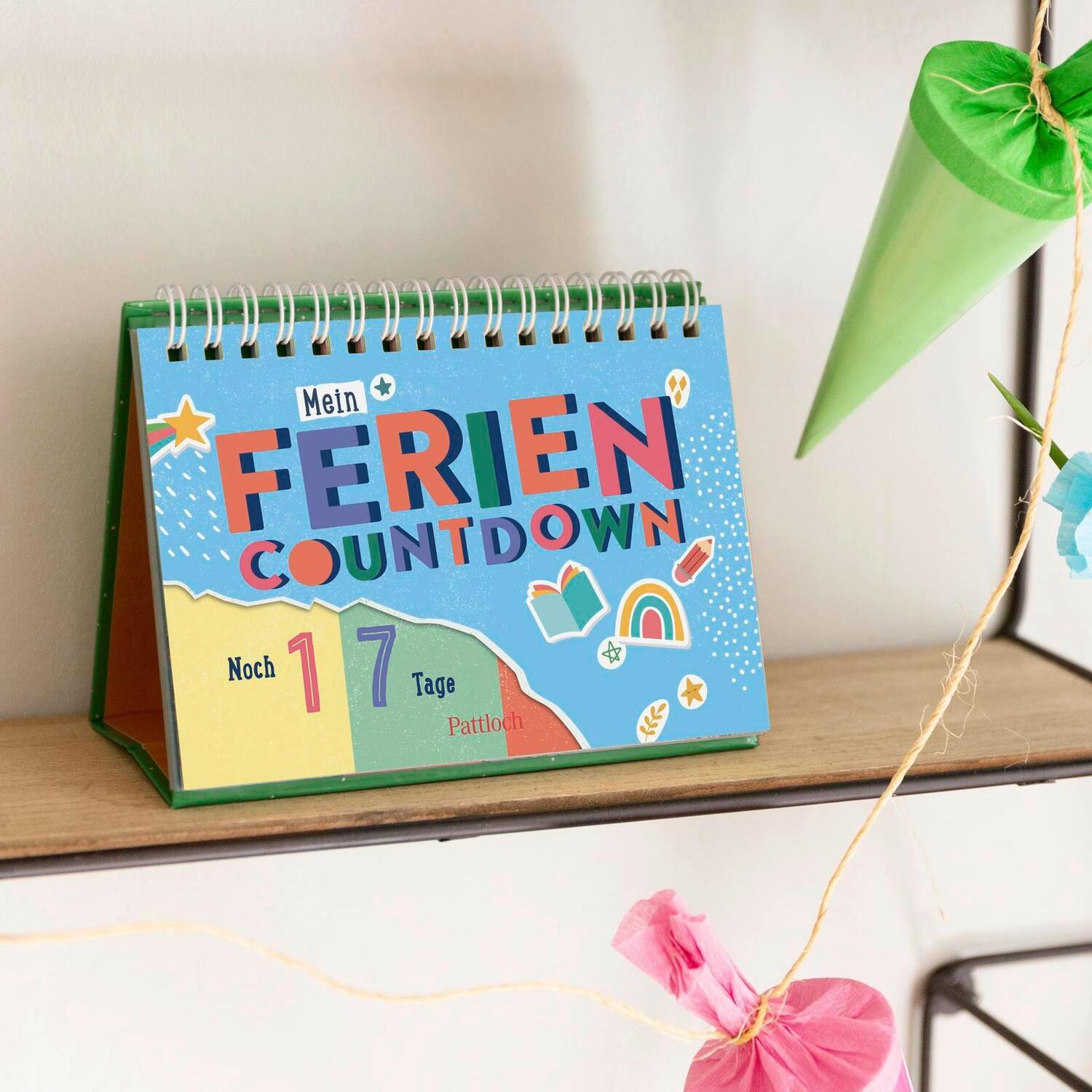 Bild: 9783629008923 | Mein Ferien-Countdown | Pattloch Verlag | Taschenbuch | Spiralbindung