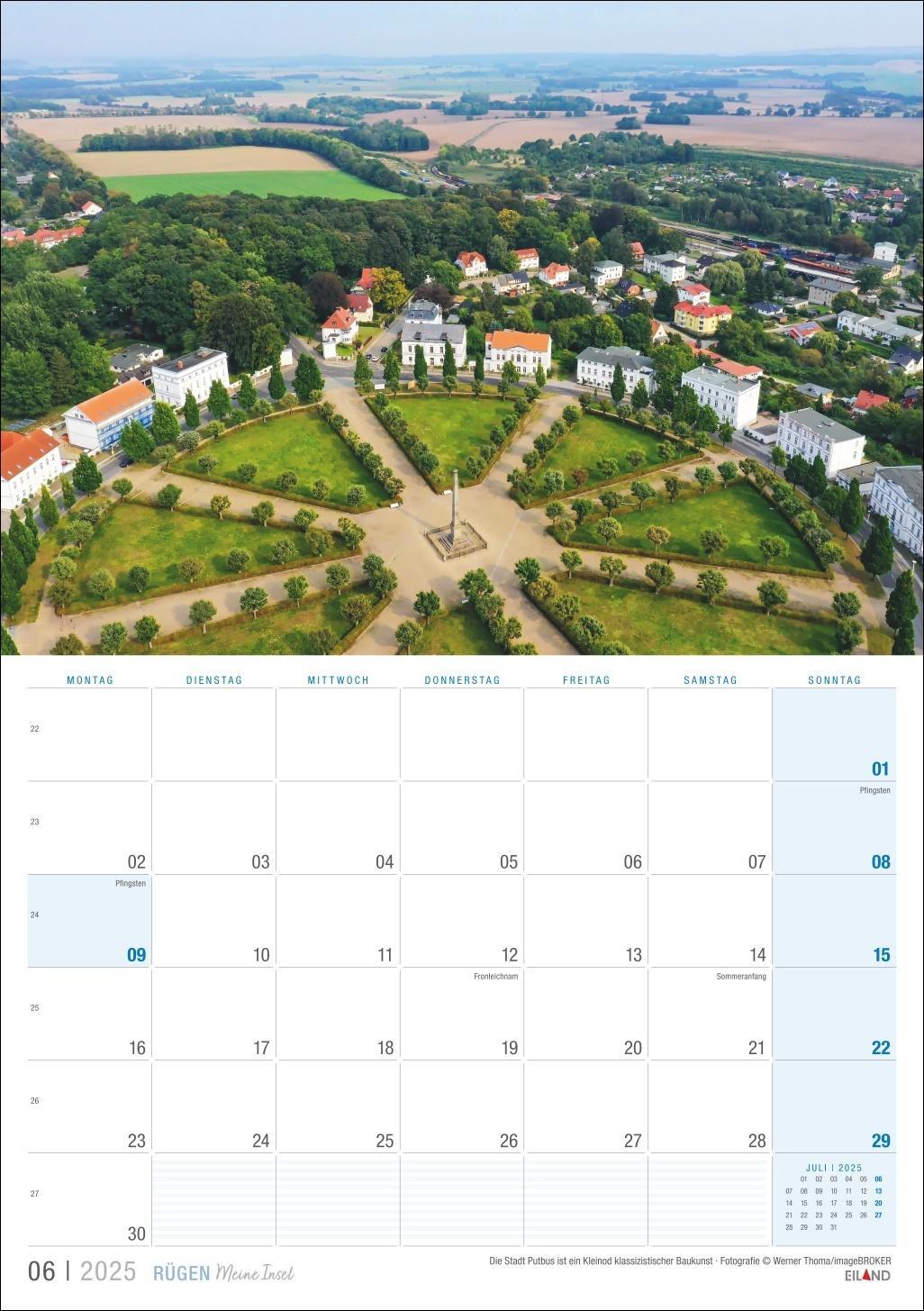 Bild: 9783964023483 | Rügen ...meine Insel Kalender 2025 | Eiland | Kalender | 13 S. | 2025