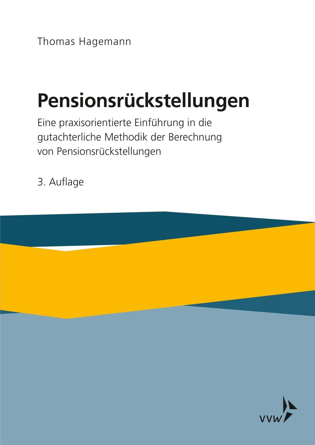 Cover: 9783963290275 | Pensionsrückstellungen | Thomas Hagemann | Taschenbuch | 406 S. | 2020