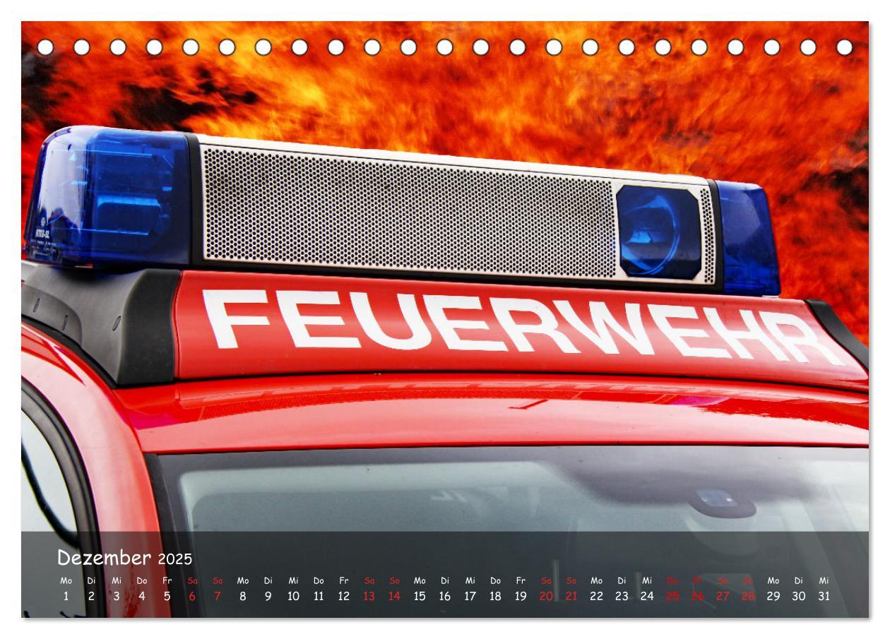 Bild: 9783383991615 | Der Rettungsdienst (Tischkalender 2025 DIN A5 quer), CALVENDO...