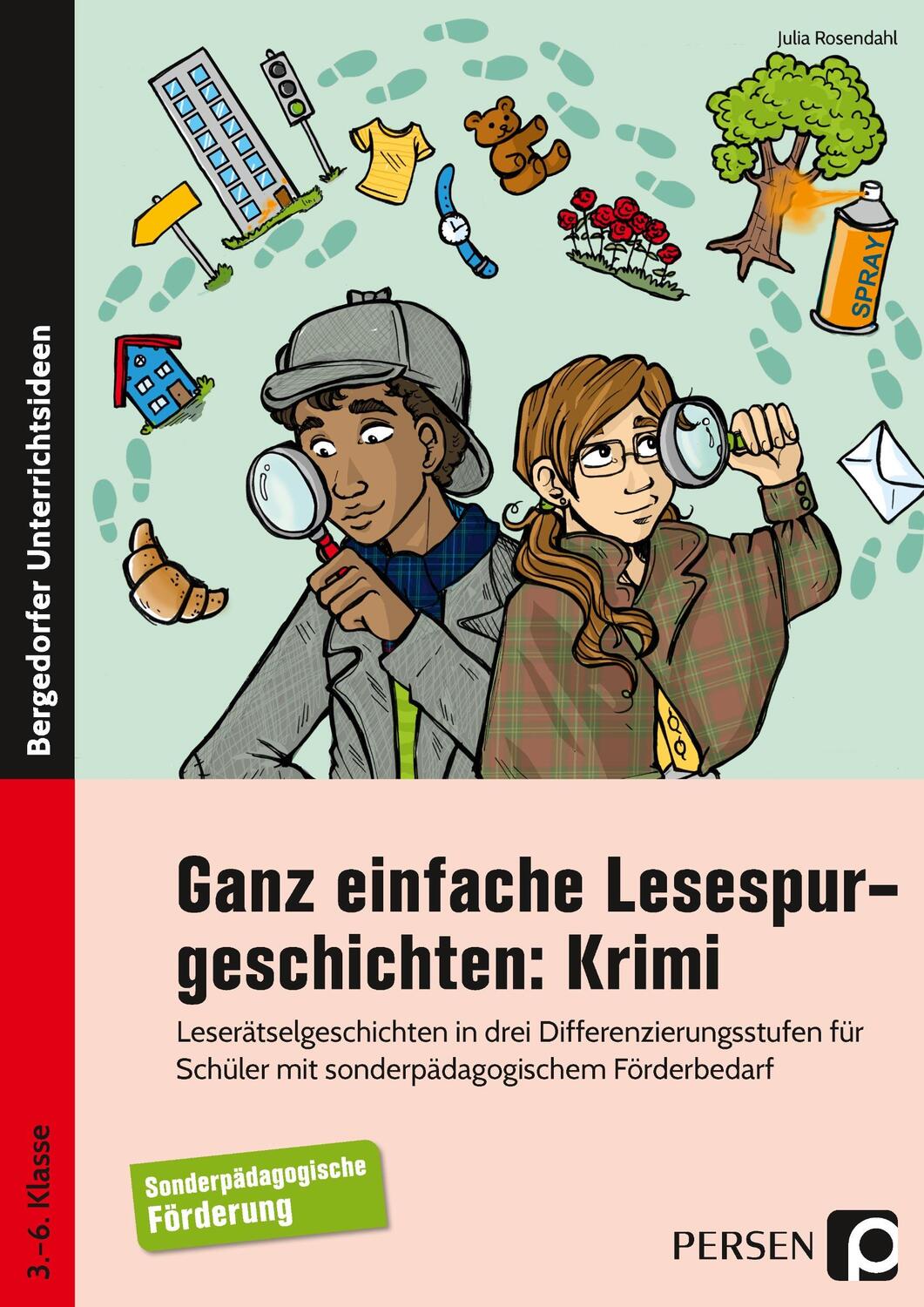 Cover: 9783403206026 | Ganz einfache Lesespurgeschichten: Krimi | Julia Rosendahl | Buch