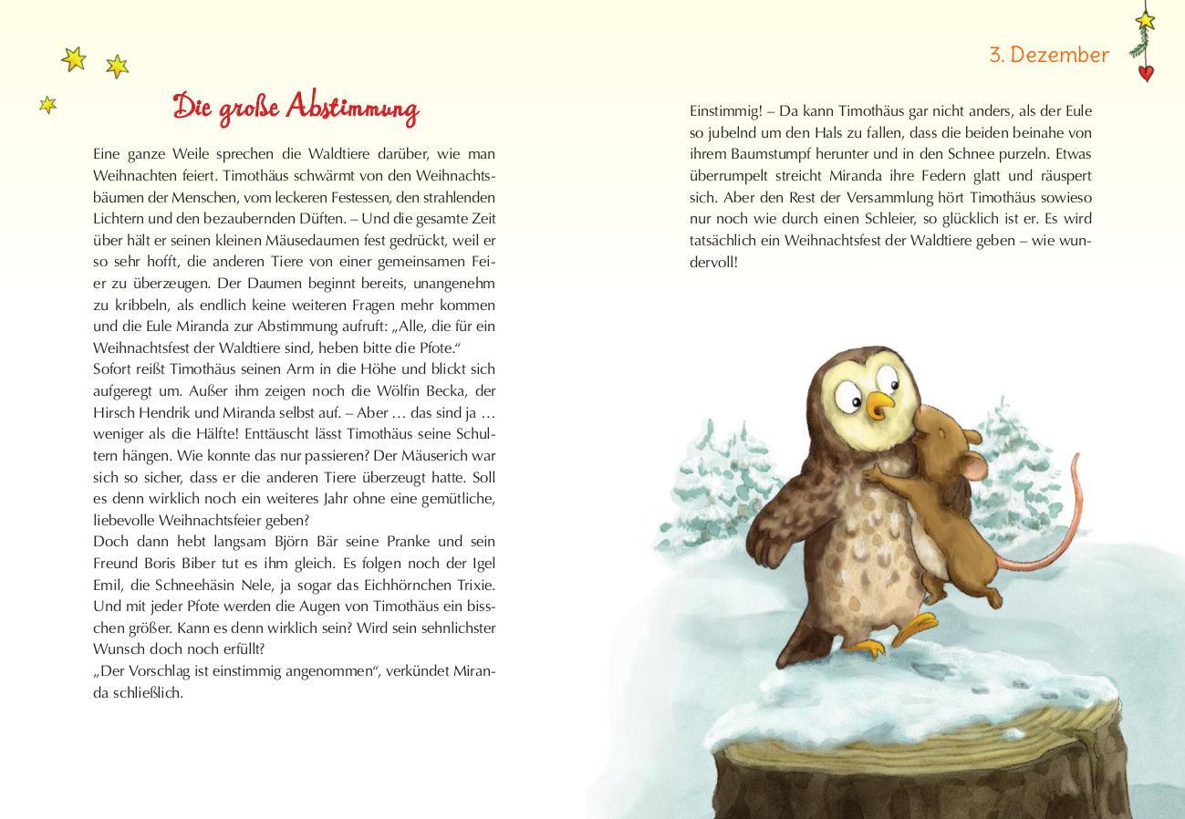 Bild: 9783780664211 | Das Weihnachtsfest der Tiere | Ein Adventskalenderbuch | Mauder | Buch