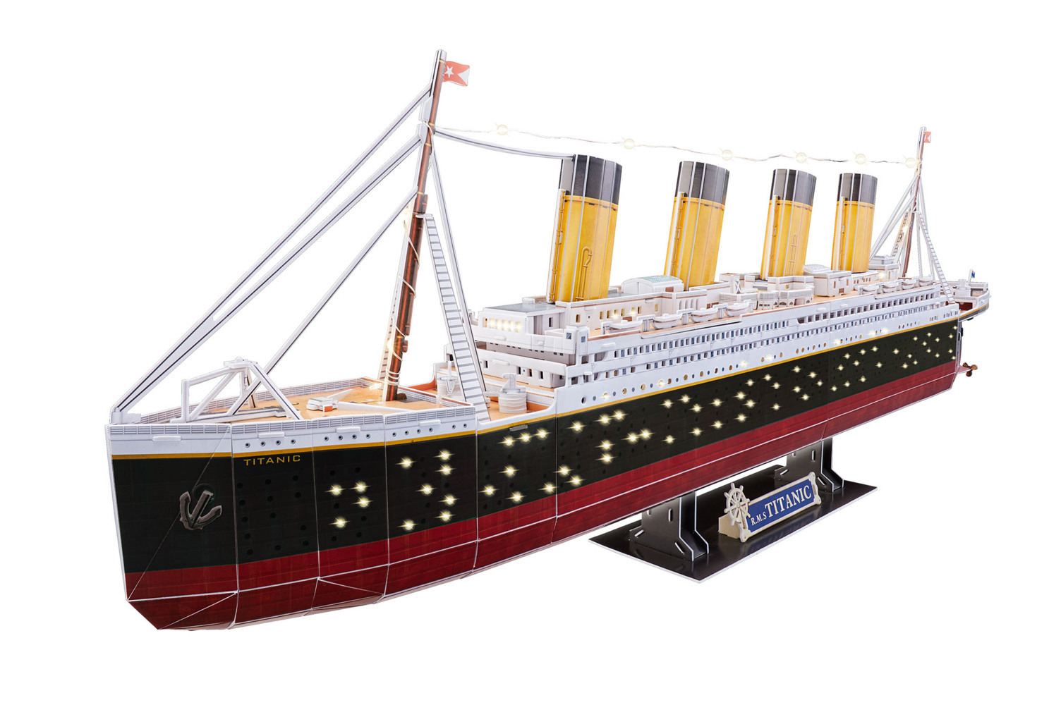 Bild: 4009803001548 | RMS Titanic - LED Edition 3D (Puzzle) | Spiel | In Karton | 2021