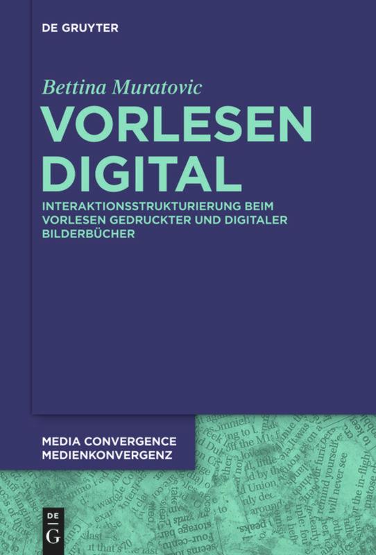 Cover: 9783110352436 | Vorlesen digital | Bettina Muratovic | Buch | ISSN | VIII | Deutsch