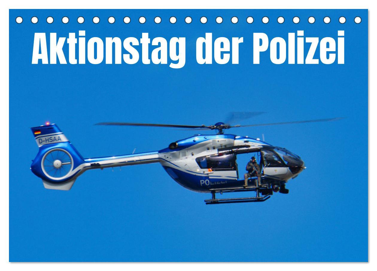 Cover: 9783383909016 | Aktionstag der Polizei (Tischkalender 2025 DIN A5 quer), CALVENDO...