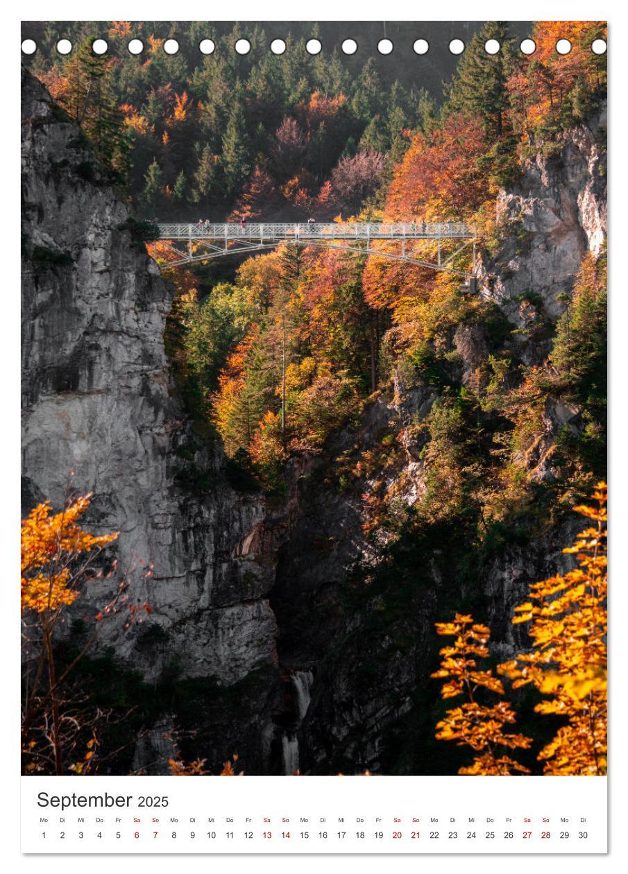 Bild: 9783435932009 | Herbstliches Allgäu (Tischkalender 2025 DIN A5 hoch), CALVENDO...