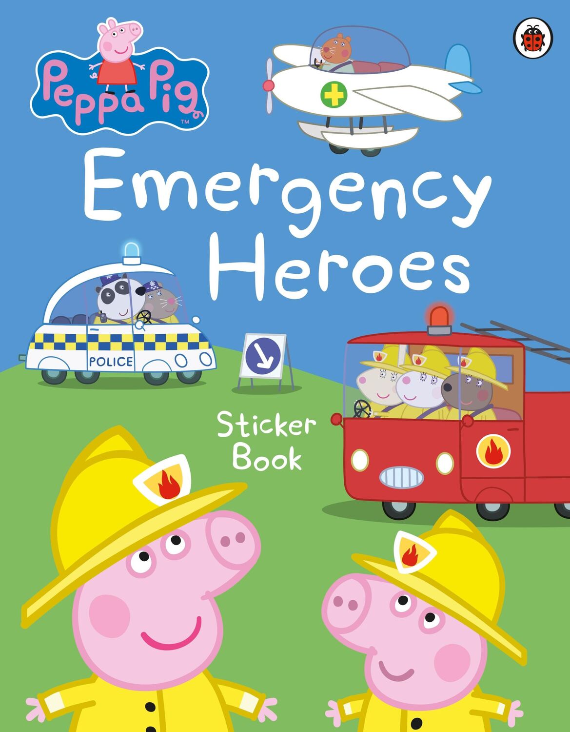 Cover: 9780241543344 | Peppa Pig: Emergency Heroes Sticker Book | Peppa Pig | Broschüre