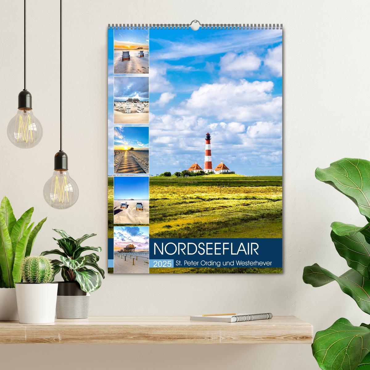 Bild: 9783435963843 | NORDSEEFLAIR - St. Peter Ording und Westerhever (Wandkalender 2025...