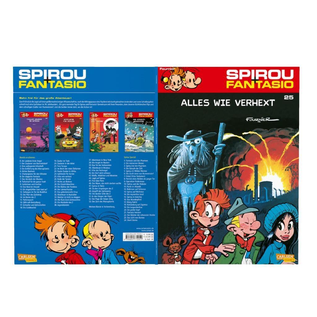 Bild: 9783551772251 | Spirou &amp; Fantasio 25: Alles wie verhext | (Neuedition) | Fournier