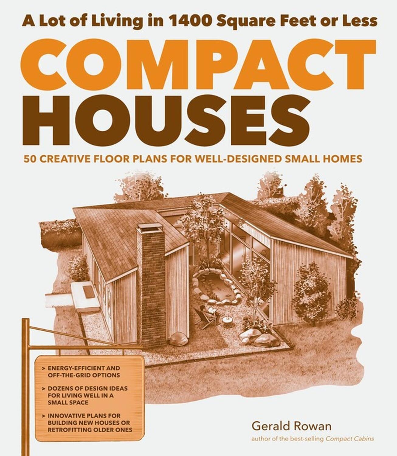 Cover: 9781612121024 | Compact Houses | 50 Creative Floor Plans for Well-Designed Small Homes