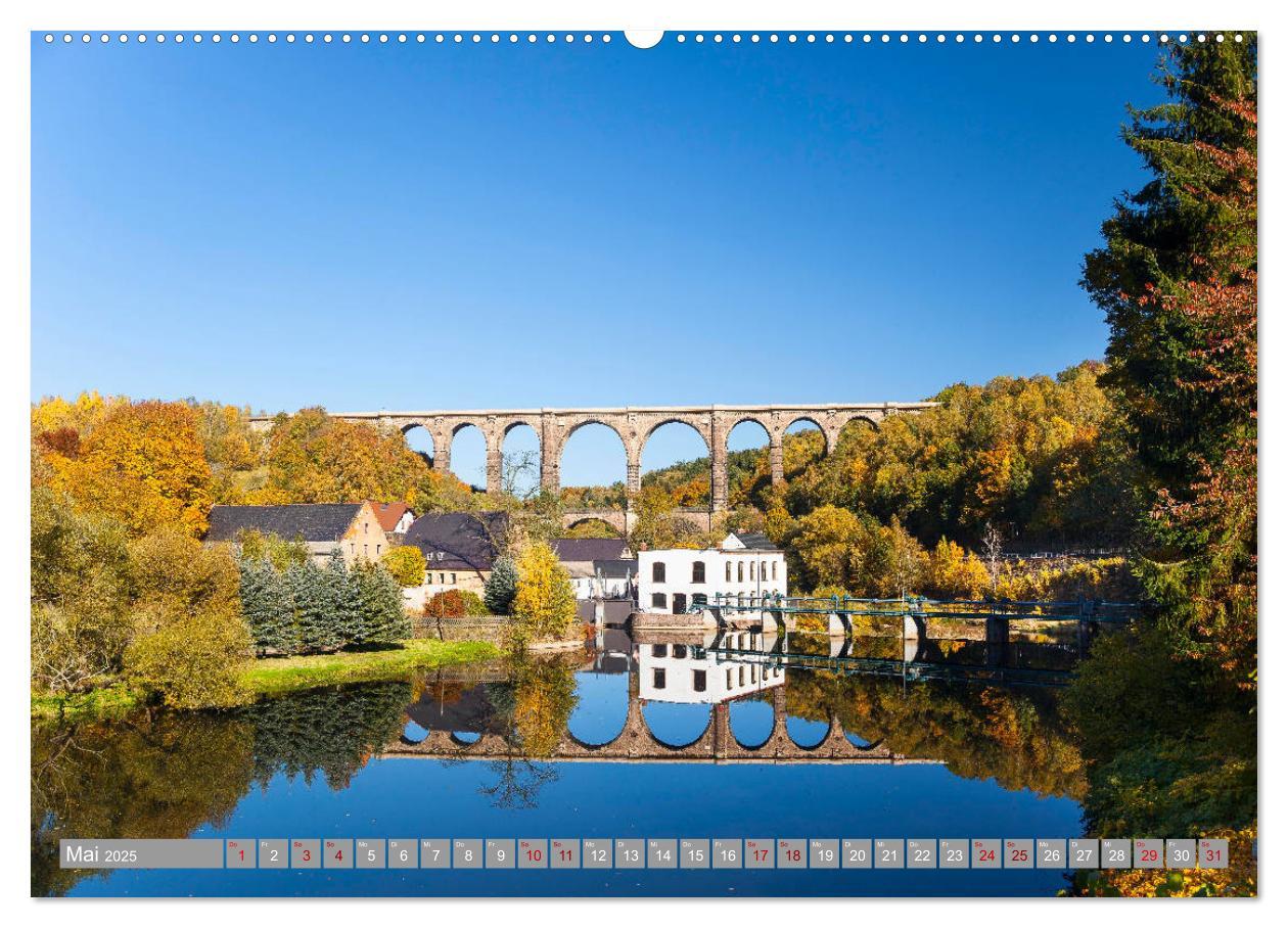 Bild: 9783435178254 | Zwickau und das Tal der Mulde (Wandkalender 2025 DIN A2 quer),...