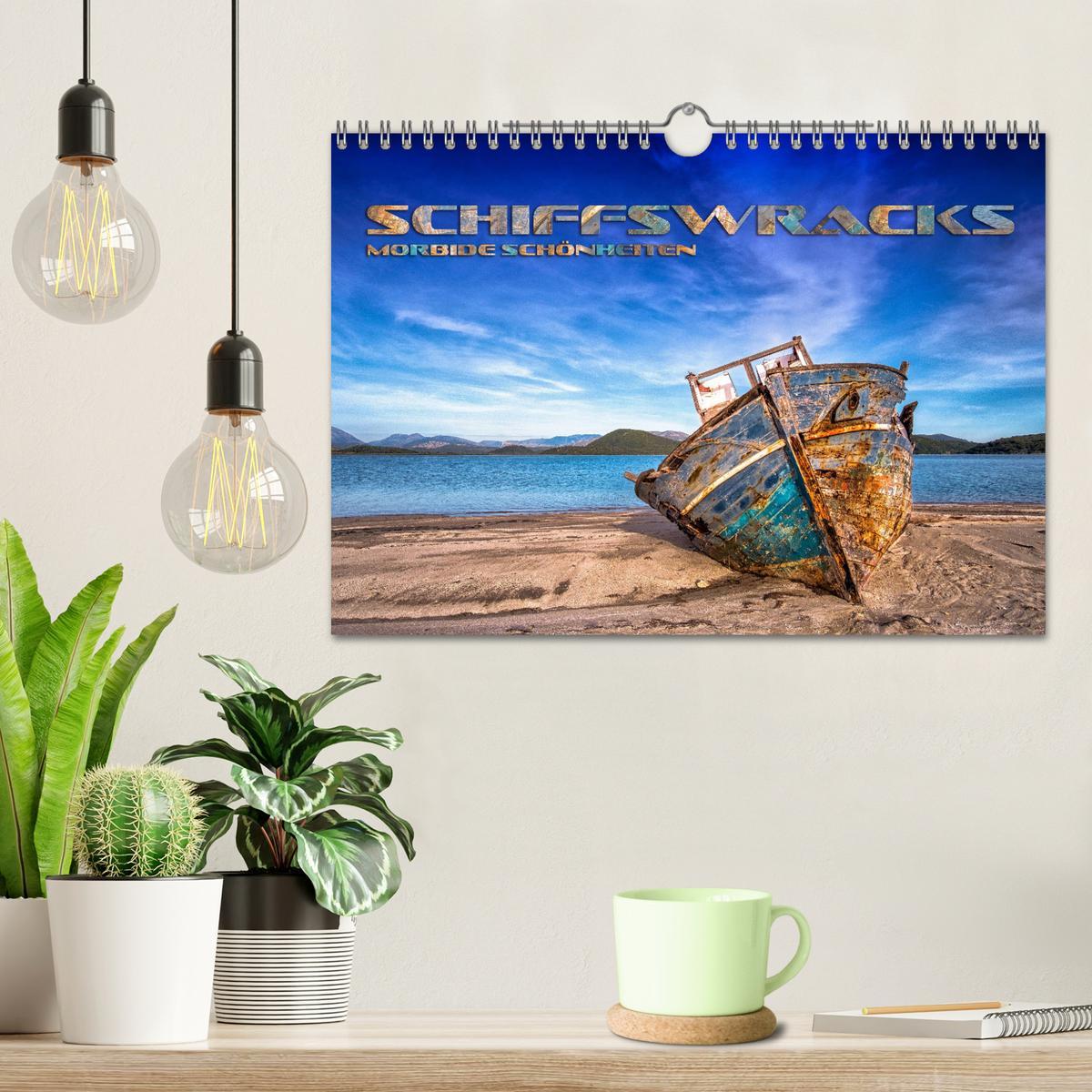 Bild: 9783435301638 | Schiffswracks - morbide Schönheiten (Wandkalender 2025 DIN A4...