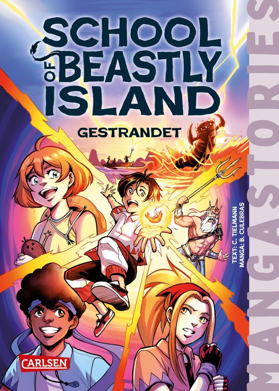 Cover: 9783551656575 | School of Beastly Island Band 1 - Gestrandet | Christian Tielmann