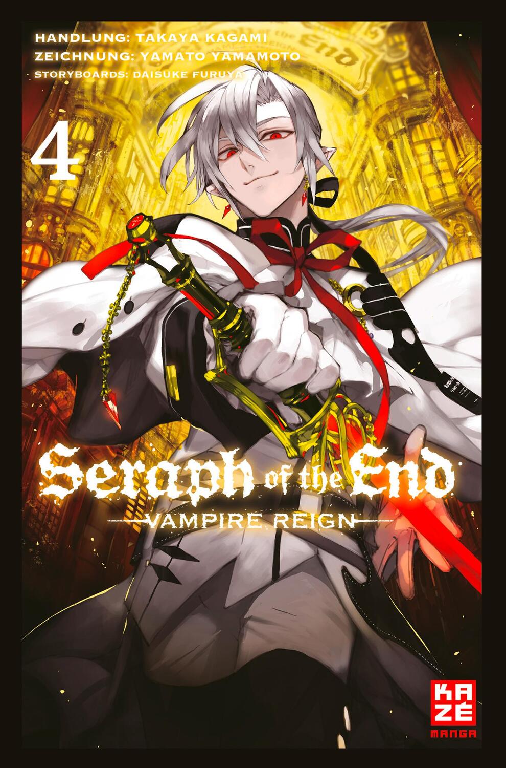 Cover: 9782889217878 | Seraph of the End 04 | Vampire Reign | Takaya Kagami (u. a.) | Buch