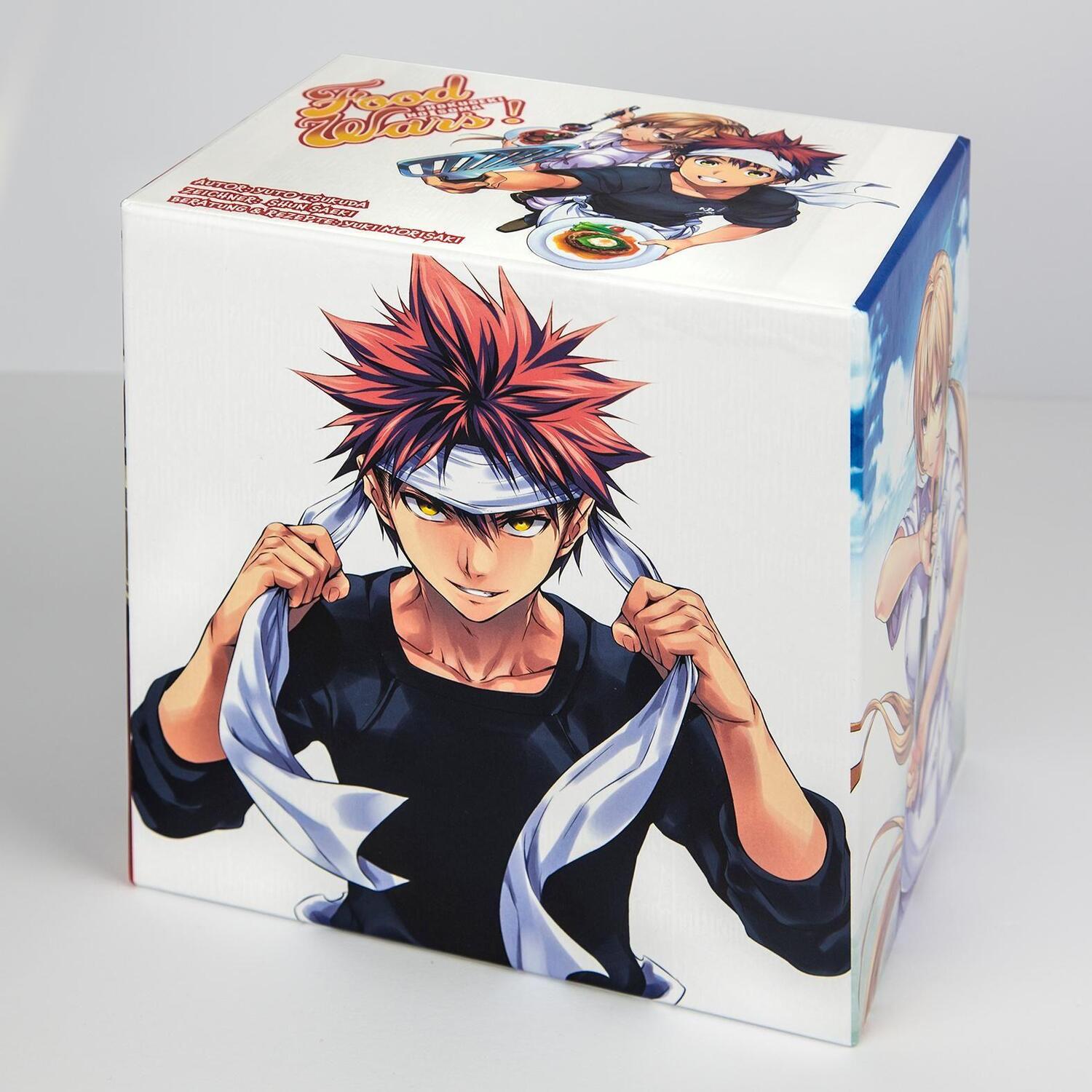 Rückseite: 9783551777560 | Food Wars - Shokugeki No Soma, Bände 1-10 im Sammelschuber mit Extra