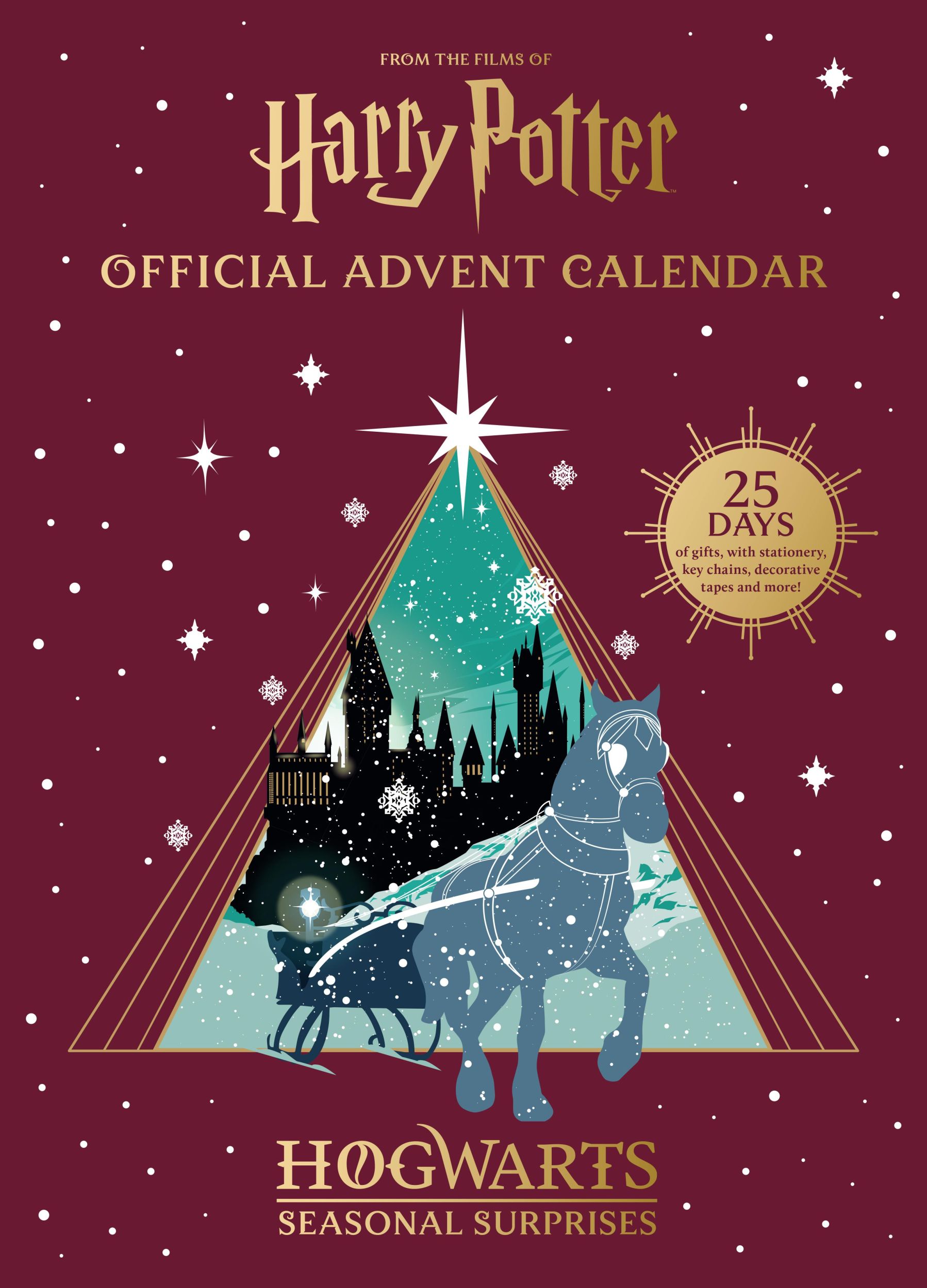 Cover: 9798886636789 | Harry Potter Official Advent Calendar Hogwarts Seasonal Surprises