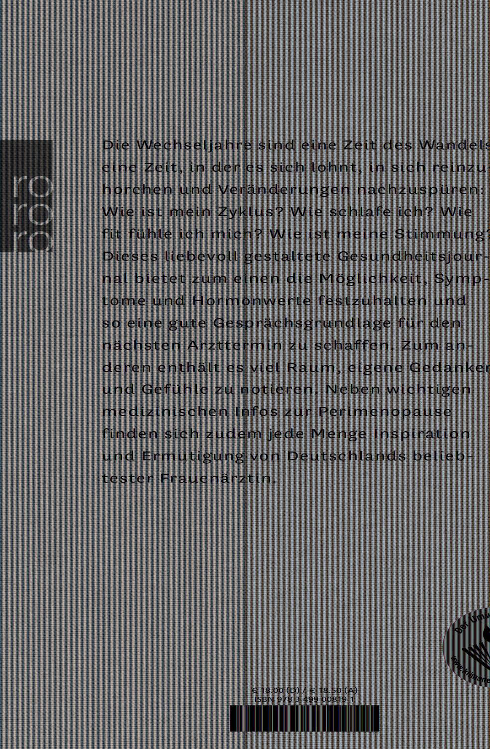 Rückseite: 9783499008191 | On Fire | Mein täglicher Begleiter für die Wechseljahre | Liz | Buch