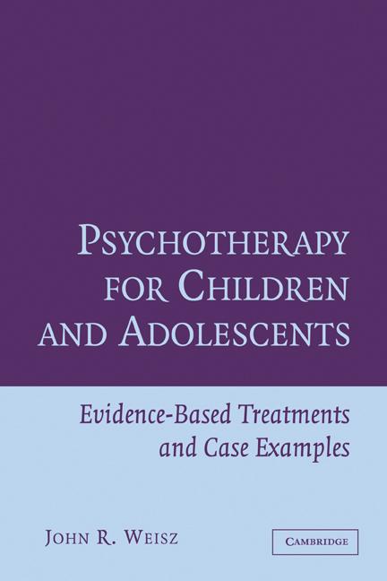 Cover: 9780521576727 | Psychotherapy for Children and Adolescents | John Weisz (u. a.) | Buch